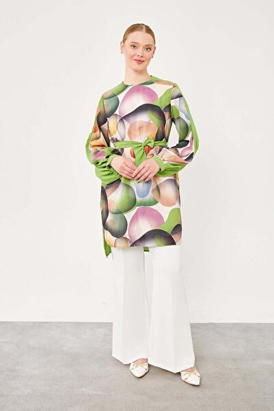 Levidor Πράσινο μπαλόνι με μοτίβο με λουράκι στη μέση