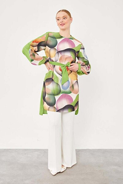 Levidor Πράσινο μπαλόνι με μοτίβο με λουράκι στη μέση