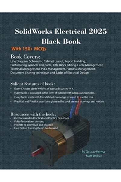 Cadcamcae Works SolidWorks Electrical 2025 Black Book