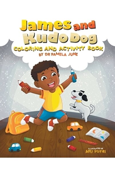 INDEPENDENT CAT Carte de colorat și activități cu câinii James și Kudo