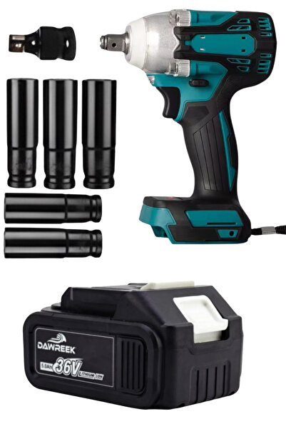 HAMMERKRAFT Assur Dawrek Bütün Setlere Uyumlu 450Nm Torklu Solo Gövde Somun Bijon Sökme Sıkam Batarya Hediyeli