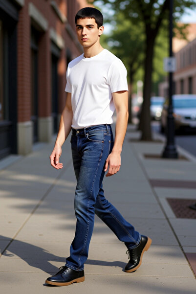 PayBuy Blugi pentru bărbați, cu fermoar, cu picioare înguste, funcționali, du...