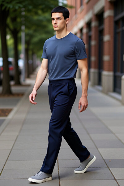 PayBuy Men's Straight Cut Fabric Pants Functional Durable Quality Comfortable Aesthetic Premium Stylish