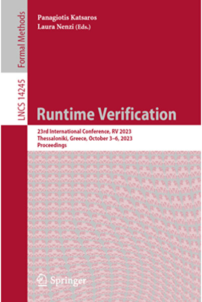 Springer Nature Verificare timp de execuție: a 23-a Conferință Internațională...