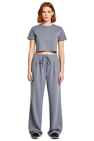 PayBuy Women's Straight Cut Knitted Pants Functional Durable Quality Comfortable Aesthetic Premium Sports