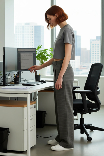 PayBuy Women's Plaid Pattern Wide Leg Woven Pants Functional Durable Quality Comfortable Stylish