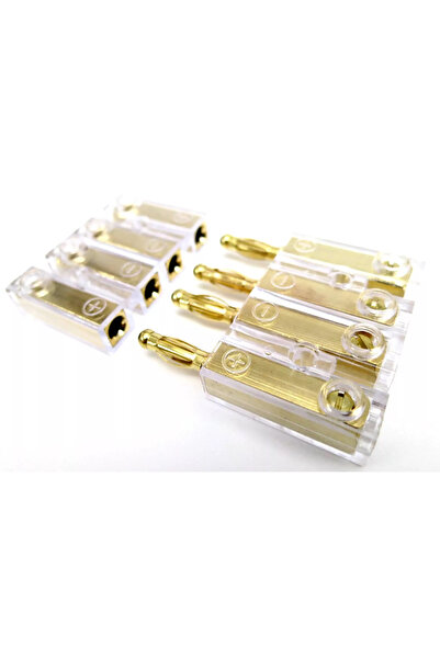 ACV Conector pentru difuzoare 4mm2 aurit mufa/soclu insurubare