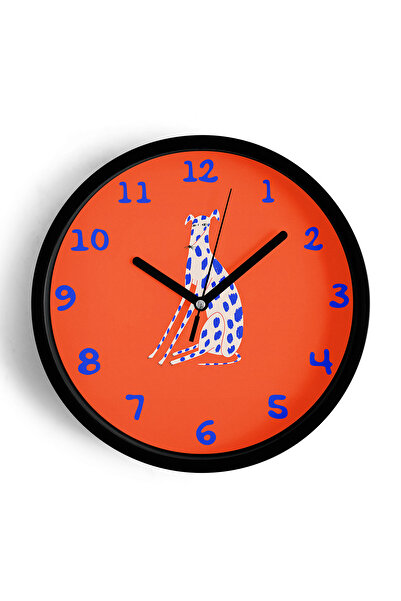 JHAAR Ceas de perete pentru camera copiilor cu design drăguț de cățeluș - 30 ...