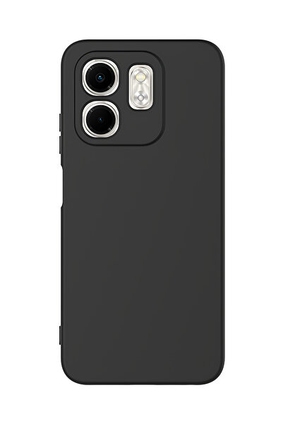 Molly Black Liquid Inside Velvet Matte Silicone Case for Infinix Hot 50I