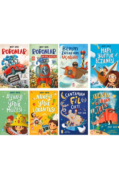 Timaş Çocuk Mert Arık Seti - 8 Kitap