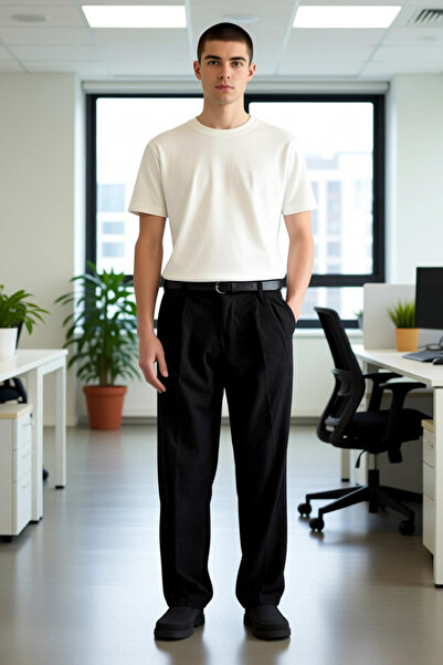 PayBuy Men's Velvet Textured Pants Functional Durable Quality Comfortable Aesthetic Premium Casual