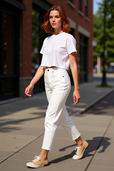 PayBuy Women's High Waist Straight Cut Denim Pants Functional Durable Quality Comfortable Aesthetic Stylish