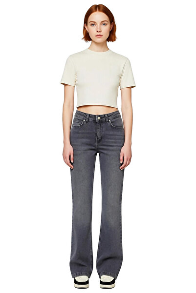 PayBuy Women's High Waist Flare Denim Pants Cool & Comfort Functional Durable Quality Modern