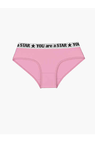 LC Waikiki Set of 2 Printed Panties for Girls