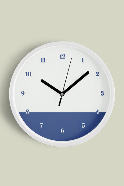 JHAAR Ceas de perete modern cu tematică geometrică abstractă - 42 cm - Carcas...