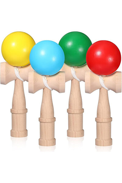 Royal Kendama X Professional Wooden Interactive Toy, Big Cups V2, Rubber Grip 18 CM, Various Colors