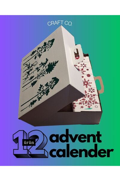 Advent Calender Yılbaşı Hediyesi Yeniyıl Hediye Kutusu