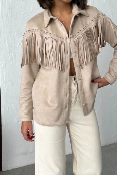 Luminosa Suede Dropli Scuba Shirt 34455^^^