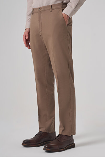 Morven Men's Mink Cotton Trend Dynamic Fit Chino Pants