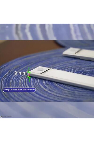 SELERIS Rechargeable LED Lamp, Motion Sensor, SELERIS®, 9mm, USB-C, Magnetic, Warm 3,000K, 600 mAh, 25 cm