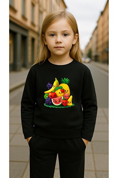 playwear Παιδικό Φούτερ Σετ Ρούχων MEYFULS με στάμπα για Κορίτσια και Αγόρια,...