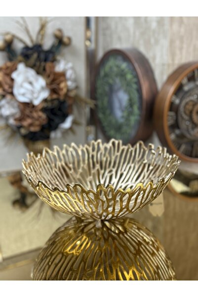 city gold PİRİNÇ GOLD DEKORATİF GONDOL 40 CM EN