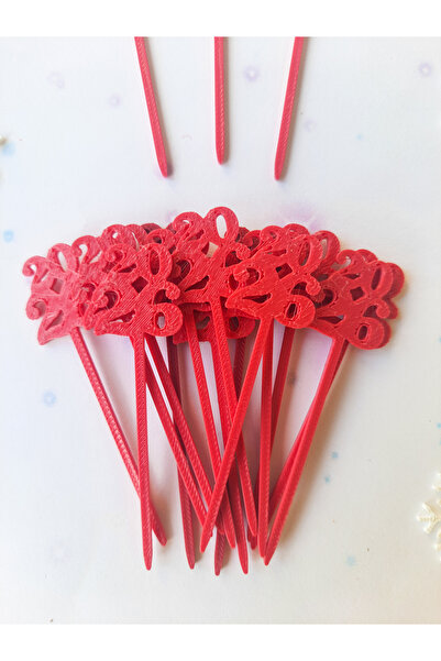 Atolye Doruk New Year Cupcake Toothpick-New Year Table Decoration-2026 Toothpick-2026 Cake Toothpick, 2026 Party Decoration