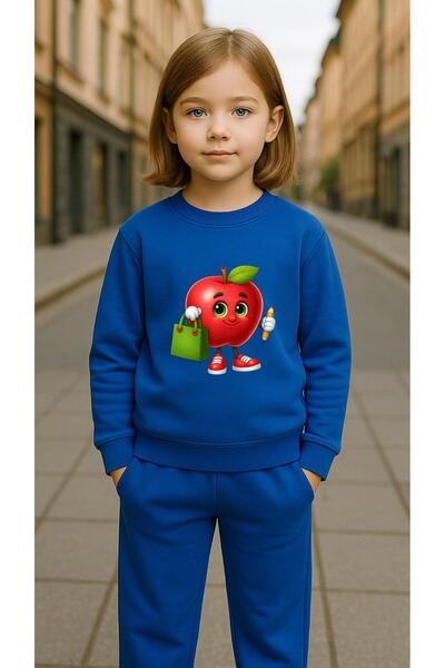 playwear Dječji set majica APPLE PEN sa printom za devojčice i dečake, okrugl...