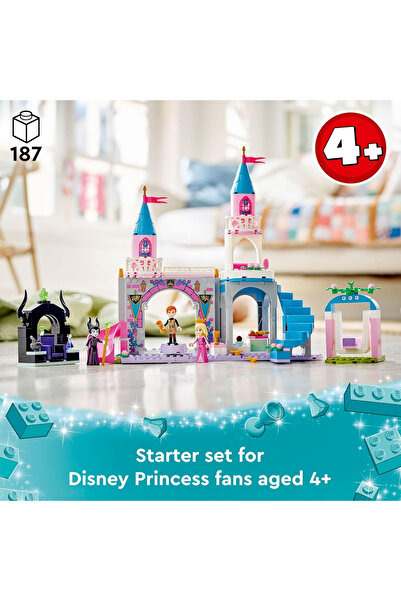 LEGO Disney Castle of the Princess Aurora Sleeping Beauty, Prince Philip and Maleficent