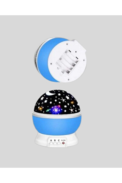 AyrStore Renkli LED Gece Lambası 6 Işık Modlu Çocuk Odası Atmosfer Aydınlatma