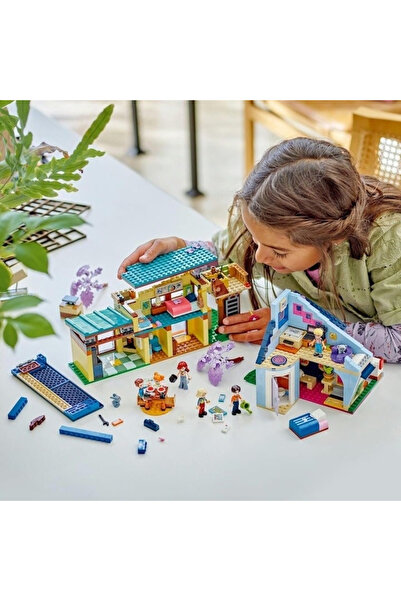 LEGO Building Game - Friends Olly and Paisley's Family Houses 1126 Pieces