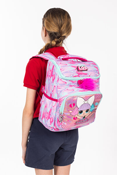 Necati Çanta Licensed Lol Surprise Girls' Primary School Backpack