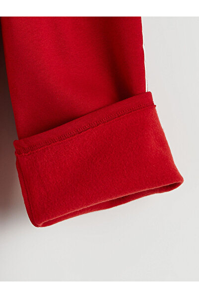 LC Waikiki Lcw Kids Printed Girls' Sweatshirt and Pants 2-Pack