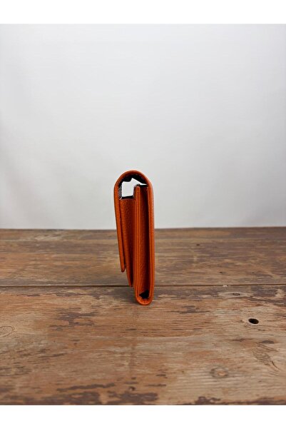 özdemirler deri Orange Leather Cigarette Case, Cigarette Case, Genuine Leather Cigarette Case, Cigarette Box Navy Blue Single Size Unisex