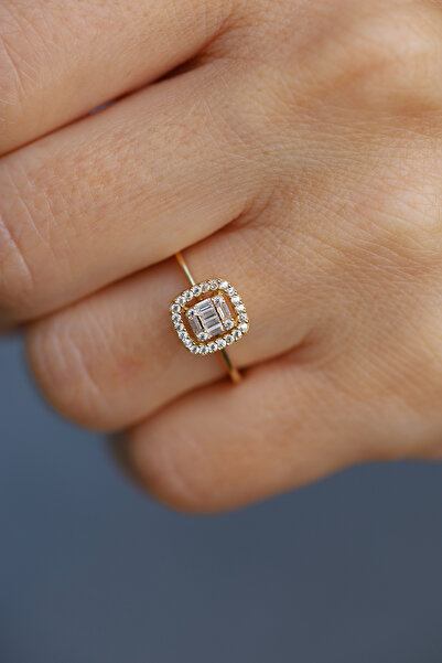 Yenigün Kuyumculuk 14 Ayar Altın İnce Baget Yüzük