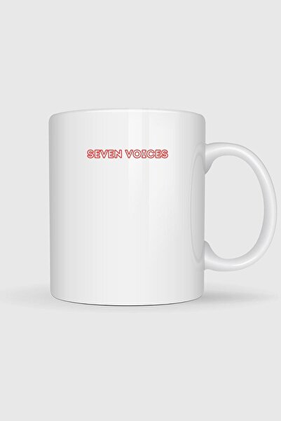 Bahriyeli Collection Seven Voices Foreign Series Printed Mug Cups