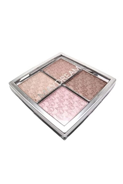 MAYDREAM لوحة إضاءة الوجه باللون الذهبي الوردي 003 متعدد الألوان