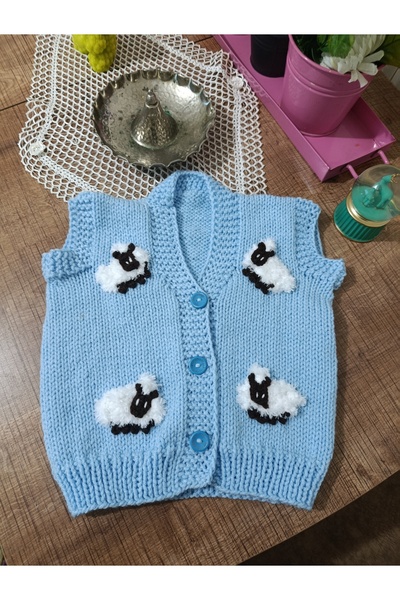 EL ÖRGÜSÜ CİCİ BEBE HAND KNITTED VEST