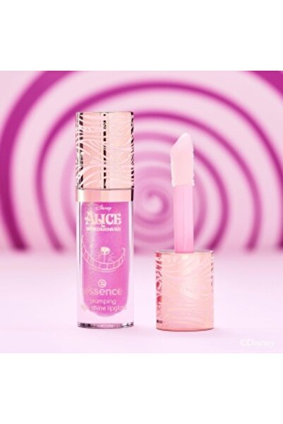 Essence Plumping High-Shine Lip Gloss, Disney Alice in Wonderland, 01 Wear A Smile, Essence, 4 ml