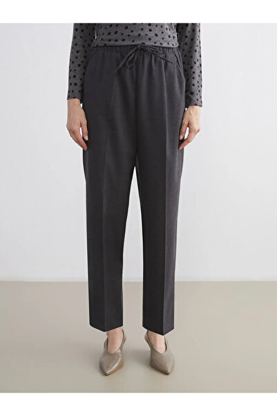 LC Waikiki Plus Size Elastic Waist Women's Trousers