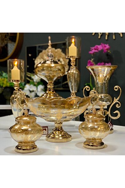 7 PARÇA KONSOL SETİ BAL KÖPÜĞÜ