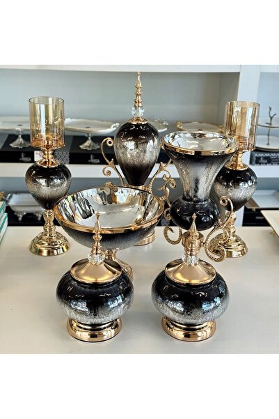 city gold 7 PARÇA GOLD KONSOL SETİ
