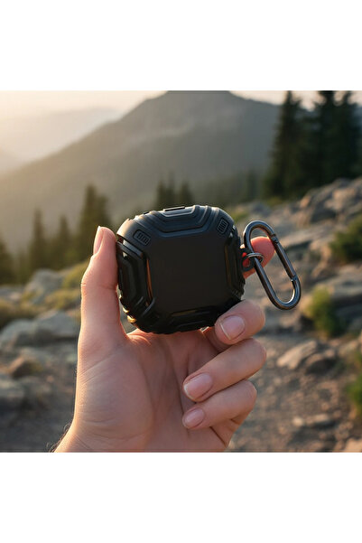 Samsung CaseOnn Galaxy Buds FE - Buds Core Kılıf Darbe Emici Silikon Siyah