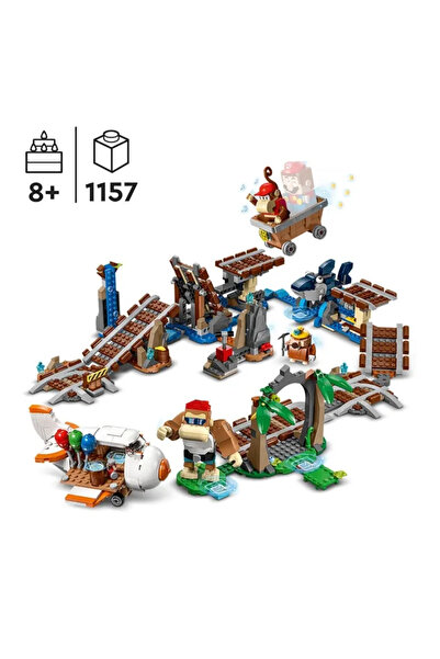 LEGO ® Super Mario - Expansion Set - Diddy Kong's Minecart Ride, 1157 pieces
