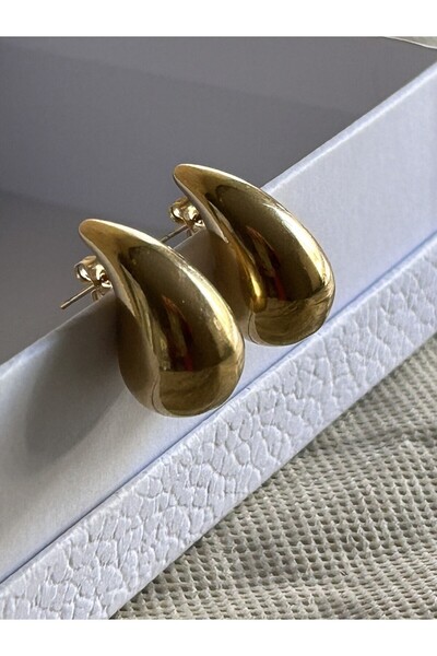 BİJUKO TAKI Stilinizi Parlatın أقراط على شكل قطرة، تصميم عصري وأنيق، مرآة، لو...