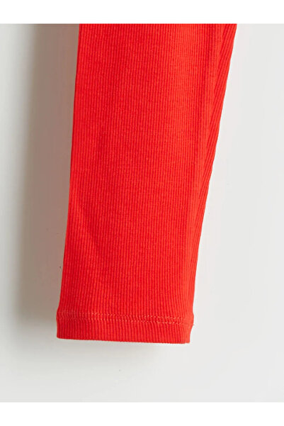 LC Waikiki Girl's Long Tights with Elastic Waist