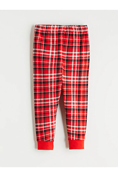 LC Waikiki Plaid Patterned Baby Girl Pajama Set