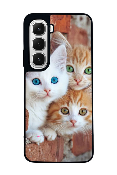 Aksel Kılıf متوافق مع هاتف INFINIX Hot 60 مطبوع ، أسود غير لامع، سيليكون ناعم...