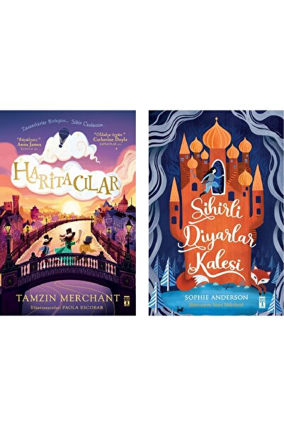 Tudem Yayınları Tamzin Merchant, Haritacılar & Sihirli Diyarlar Kalesi, Sophi...