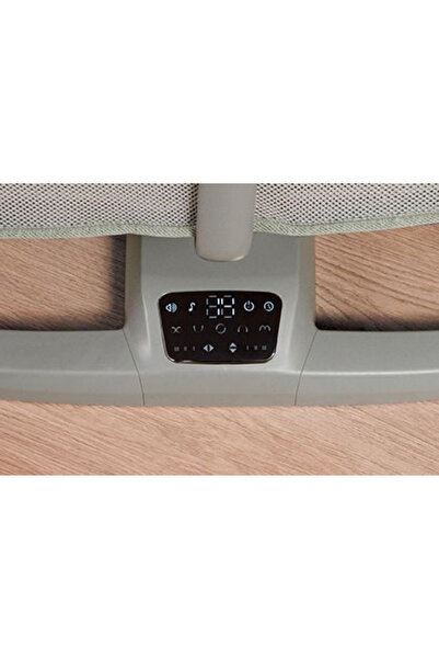 Mastela The latest Mastella 7-in-1 rocking bed with multiple positions, mobile connectivity, and rocking chair and bed design.